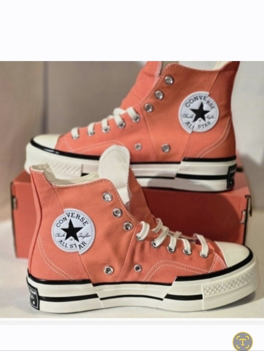 Converse Chuck Taylor All Star 70 Plus High Top Unisex, Men's 8.0 / Women's 10. - Picture 6 of 13